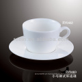 Saudável, coreano, estilo, durável, branca, porcelana, café, copo, saucer